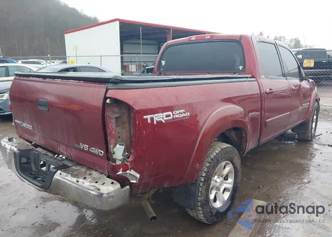 2006 Toyota Tundra Sr5 V8 from USA, damaged, VIN 5TBDT44136S549709